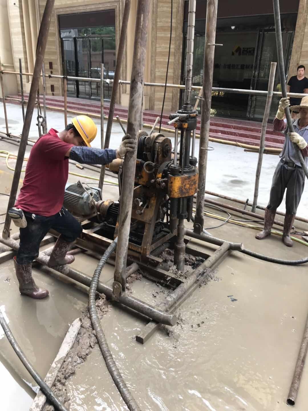大悟开发区一公寓地基注浆加固